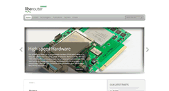 Desktop Screenshot of liberouter.org